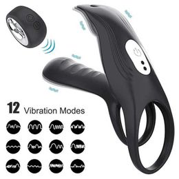 Male Penis Cock Rings Delay Ejaculation Vibrator for Couples Men Enlarger Cockring Masturbator Sex Toys Goods Adults 18 231010