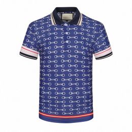 Summer Designer Polo Shirt Fashion Mens T Shirt Casual Short Sleeve Multi-Colors Luxury Brand Cotton Pocket Polo Shirt Tops Quality Mens Clothes M2du#