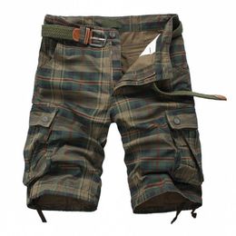 Men's Shorts Summer Overalls Shorts Men's Oversized Pants Men's Plaid Casual 5/5 Pants Summer Breeches Men Shorts Men Shorts for Men 230414