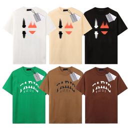 Mens T-Shirt Designer Tees Luxury Brand T Shirts Mens Womens Short Sleeve Hip Hop Streetwear Tops Shorts Casual Clothing Clothes B-35 Size XS-XL