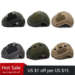 Ski Helmets High Quality Sports Protective Paintball Wargame Tactical Helmet Army FAST Cycling 231113
