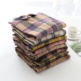 Women's Blouses 2023 Autumn Casual Loose Womens And Tops Fashion Designer Oversized Plaid Shirt Female Long Sleeve Blouse Blusas