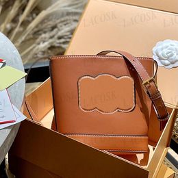 Tasarımcı Kadınlar Kova İpli Omuz Çantaları Luxurys Crossbody Bayanlar Çanta Çantalar Kutusu ile 7 renk Tote