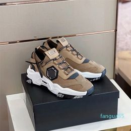 Fashion Luxury Italy Ace Chain Reaction yellow navy mens casual shoes Black Multi philipps pleins pps Colour Rubber Suede 2.0 Chainz white men women sneakers