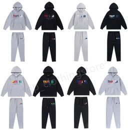 Mens Trapstar Tracksuits Designer Hoodie Mens Women Hoodies Fashion Leisure Sweatshirt Casual Tracksuit Pants Sports S Clothing Size S-Xl