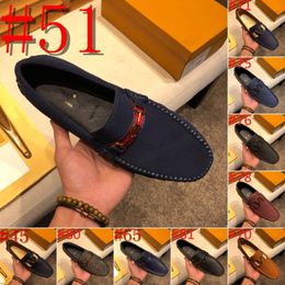 80Model Leather Loafers Designer Men Shoes Big Size 47 Wedding Party Men Shoes Slip On Mens Leather Dress Shoes Italian Luxurious Moccasin Loafers