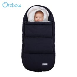 Sleeping Bags Orzbow born Envelope For Winter Baby Stroller Sleeping Bags Infant Stroller Footmuff Bunting Bags For Children Kids 231114