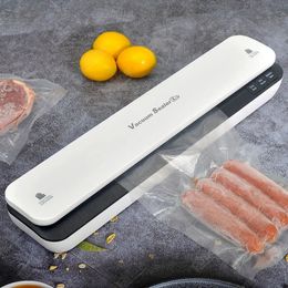 Other Kitchen Tools Dry Wet Vacuum Sealer Machine 110V 220V Automatic Household Electric Food Plastic Packaging Sealers Includ 20 bag 231114