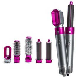 8 Heads Multi Function Hair Curler Hair Dryer Automatic Curling Iron Gift Box For Rough and Normal Hair Curling Irons Electric Air Iron Wand Brush