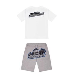 23 Limited Edition TrapStar t Shirt Short Sleeve Shorts Shooter London Street Fashion Cotton Comfort Couple Suit S-3XL