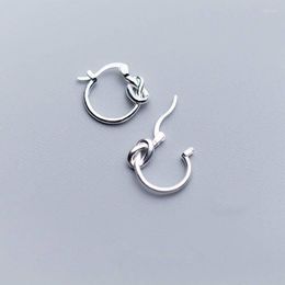 Stud Earrings 925 Silver Needle Circle Piercing For Women Girls Wedding Party Jewellery Pendientes Eh1177