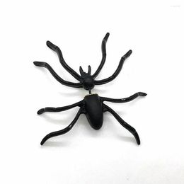 Stud Earrings Halloween Gothic Punk Black Spider Party Cosplay Insect Ear