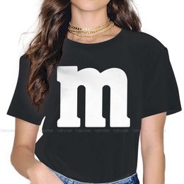 Women's T-Shirt M Chocolate Candy Cartoon Colourful Original TShirts Blue Print Girl T Shirt Funny Clothing 230414