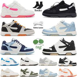 2024 Top Quality Out Of Office OOO Low Tops Platofrm Sneakers Off Black White Green Pink Grey Fog Syracuse Mens Women Designer Panda Skate Loafers Lows OG Trainers