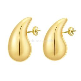 Chunky Ear Cuff Waterproof 18K PVD Real Gold Plated Stainless Steel Hypoallergenic Earrings Statement Ear Clip for Women