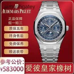 Ap Swiss Luxury Watch Epic Men's Watch Royal Oak Offshore 42mm Diametered Calendar Automatic Mechanical Men's Watch Leisure Fashion Luxury Watch 26574st.oo.1220st.02