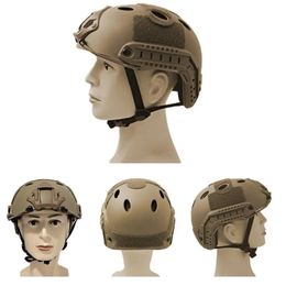 Ski Helmets High Quality Protective Paintball War Game Tactical Helmet Army Air Soft FAST Military Fast 231113