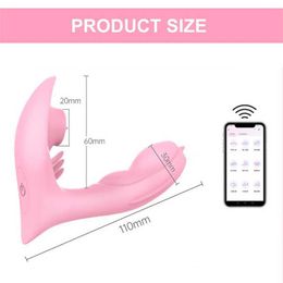 Wireless Bluetooth Dildo Vibrator for Women APP Remote Control Wear Vibrating Panties Adults Female Clit Masturbation Sex Toys 231010