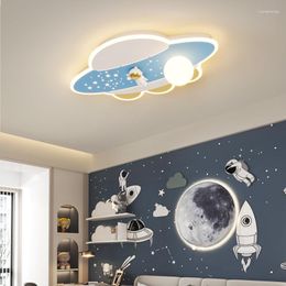 Chandeliers Cartoon Led Ceiling Chandelier Nordic Creative Children's Room Lamp Modern Simple Warm Romantic Boys Girls Bedroom Study