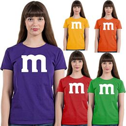 Women's T-Shirt M Chocolate Candy Halloween Team Costume Funny Party Women's T-Shirt Graphic Tee Tops 230414