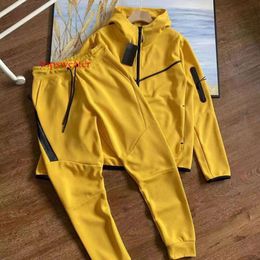 Felpe con cappuccio maschile 2023 Designer spessi uomini uomini veli di pile tech pint tracce pantaloni sportivi pantaloni da jogger percorsi da pista da tracce verso il basso 1996