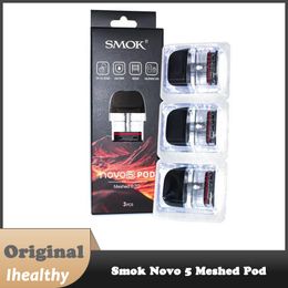 Original SMOK NOVO 5 Pod 0.7ohm MTL Cartridge Atomizer 2ml Empty Capacity Fit for NOVO 5 Kit