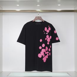 Men's Designer T-shirt Women's Short Sleeve Fashion Painted T-shirt Summer Couple Loose Round Neck Fashion T-shirt