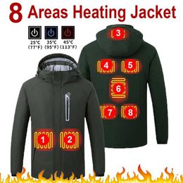 Tactical Coats Fashion Heated Jacket For Men Jacket Heated Winter Women Electric Usb Heater Tactical Jacket Man Thermal Vest Body Warmer Coat zln231114