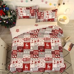 Sheets sets Snowflake Fitted Sheet Merry Christmas Bedding Set Full Size for Kids Girls Women Room Decor Xmas Cartoon Bed