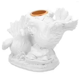 Candle Holders Doves Holder Desktop Tealight Taper European Style Candlestick