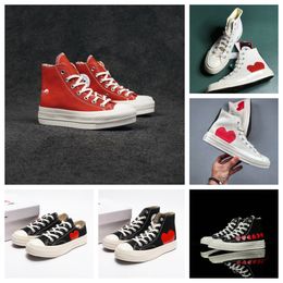 ankle boot designer sneakers canvas shoes men platform con all shoe with eyes hearts 1970 1970s big eyes beige black classic casual skateboard sneakers blue red bigey