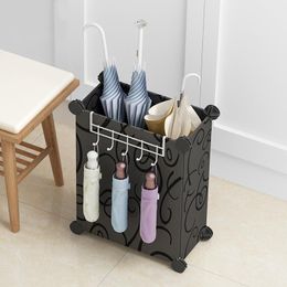Storage Boxes Bins Umbrella Rack Stand Household Family style Commercial Entry el Lobby Door Rain Bucket Gear 230413