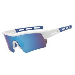 Outdoor Cycling Sunglasses UV Protection Windproof Glasses no Polarized Lens Men Women Sports Sunglasses Eyewear