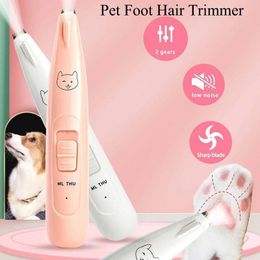 Dog Grooming Hair Trimmer Pet Foot Eyes Professional Clippers Cat Paw Cutter For s dressing Supplies 230414