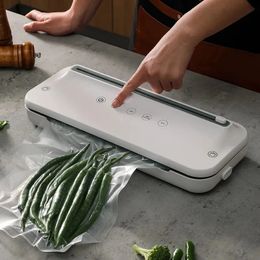 Other Kitchen Tools Vacuum Sealer Machine WiredWireless Plastic Packaging Food Storage Containers for Preservation Antiodour 231113