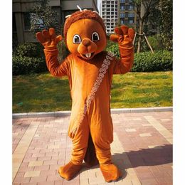 Christmas Hedgehog Mascot Costume Cartoon theme character Carnival Unisex Adults Size Halloween Birthday Party Fancy Outdoor Outfit For Men Women