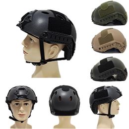 Ski Helmets Children's Protective Helmet Paintball Wargame Tactical Army Airsoft FAST with Goggle Lightwei 231113