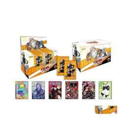 Greeting Cards Card Games Jujutsu Kaisen Playing Board Children Child Toy Christmas Gift Game Table Christma Toys Hobby Collectibles Dhirb