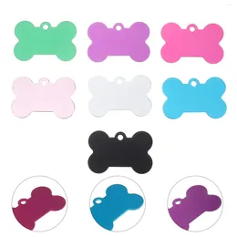 Dog Collars ID Tags 20 38mm Shape Double Sided Blank Cat For Puppy Name Craft ( )