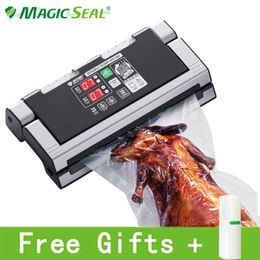 Other Kitchen Tools MAGIC SEAL MS180 Commercial Vacuum Food Sealer Wet Packaging Machine Saver Professional 231113