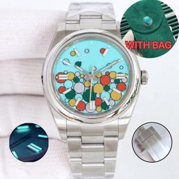 Luxury womens watch perpetual Automatic Movement with green bag designer watches high quality 36mm 31mm 41mm mens watch 904L steel Luminous montre de luxe