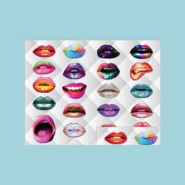 Other Event Party Supplies Funny Lip Mouth Pobooth Props Decoration Adts Children Diy Po Booth Birthday Graduation Hallowe Dhcfo