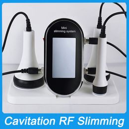 Handheld 3 IN 1 40K Ultrasonic Slimming Device 40K Cavitation RF Slimming Machine For Home Use Skin Tightening Face Lifting Body Shaping Sculpting Anti Aging