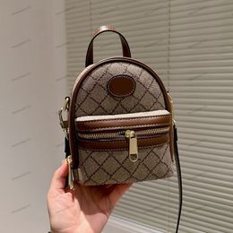 School Bags Top designer mini Leather backpack handbag women fashion luxury Ladies Children Packs Springs Travel Girl Outdoor Bag