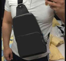 Men chest bag AV. SLING BAG D.GRAP. N41719 travel bag MENS cross body breast shoulder pouch N41612 N41473 41473 N41712 AVENUE