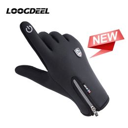 Sports Gloves Outdoor Running Glove Warm Touch Screen Gym Fitness Full Finger For Men Women 231114