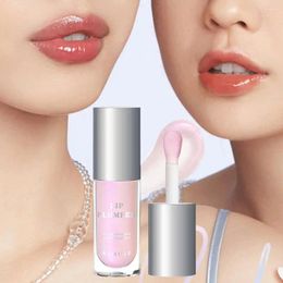 Lip Gloss Full Liquid Mirror Water Light Glass Moisturising Lips Transparent Toot Makeup Glaze Plumper Y9J9