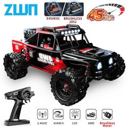 Transformation toys Robots MJX Hypergo 14210 14209 RC Car 3S Professional Brushless Remote Contro Racing Off-Road Drifting High-Speed Truck Toys for KidsL231114