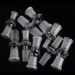 ACOOK PIPES Adapter Fit HOOKAHS Oil Rigs Glass SMOKING 14mm Male to 19mm Female Bong Adapters Glass RIG DAB