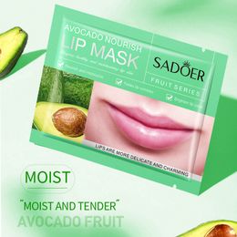 Collagen Crystal Lip Mask Labial Mask Moisturising Lip Mask Lip Care Product Lip Scrub/Orange/Strawberry/Avocado/Blueberry